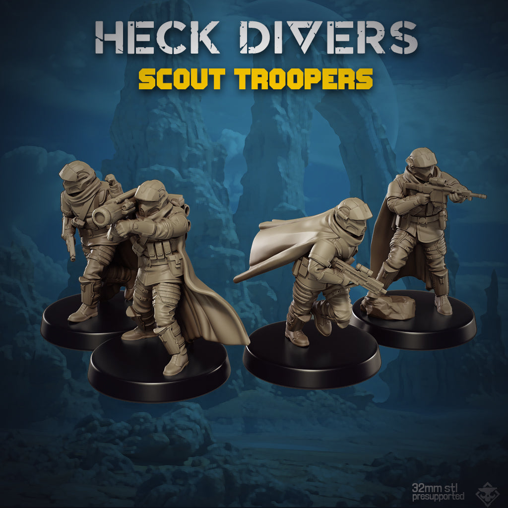 Skullforge - (Heck) Hell Divers, Scout Troopers 2024 March