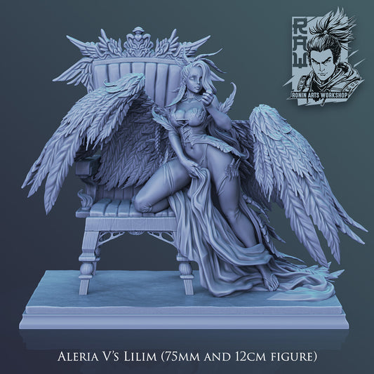 Ronin Arts - Lilim The Fallen Angel, Pin Up