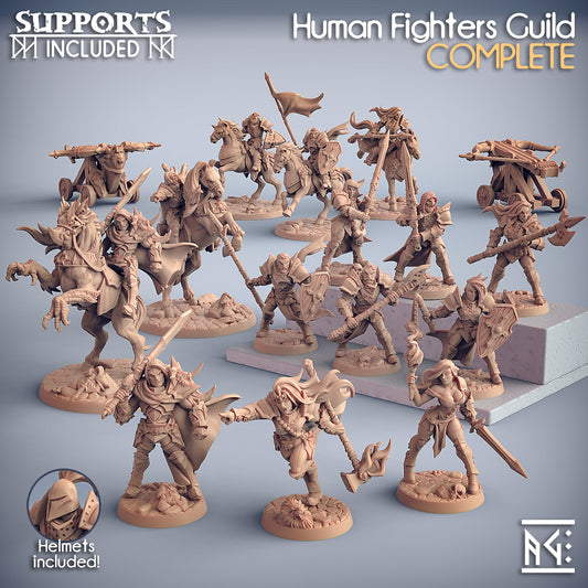 Artisan Guild - Human Fighters Guild 2019 October Release 35mm