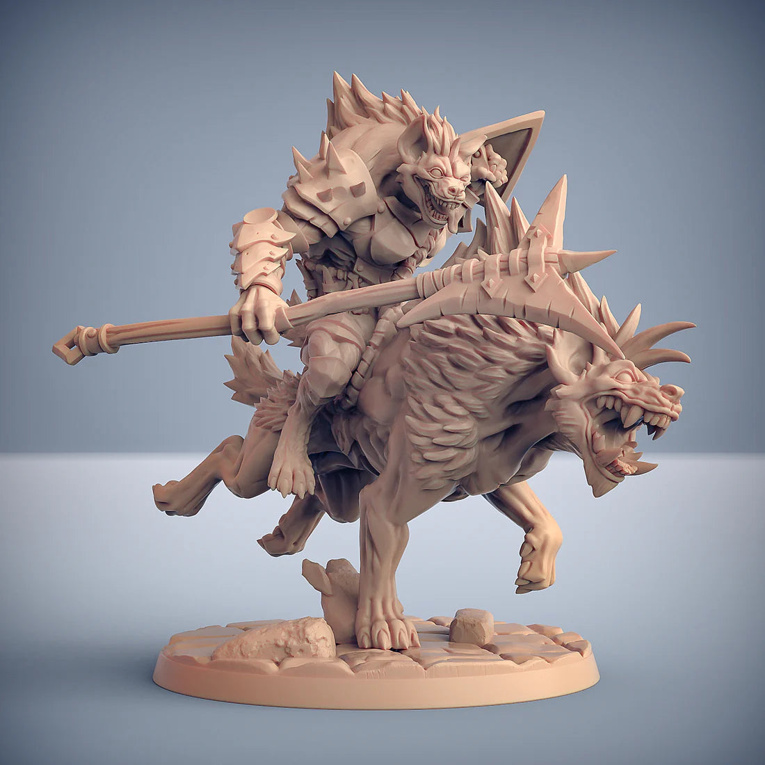 Artisan Guild - Hyenafiend Rider Gnoll - Bonegnasher Gnolls 2021 October
