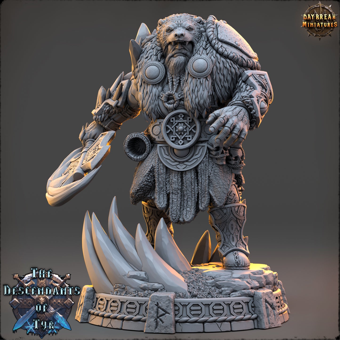 Daybreak Miniatures - Icebjörn Horgast - Northmen, The Descendants of Tyr 2024 December