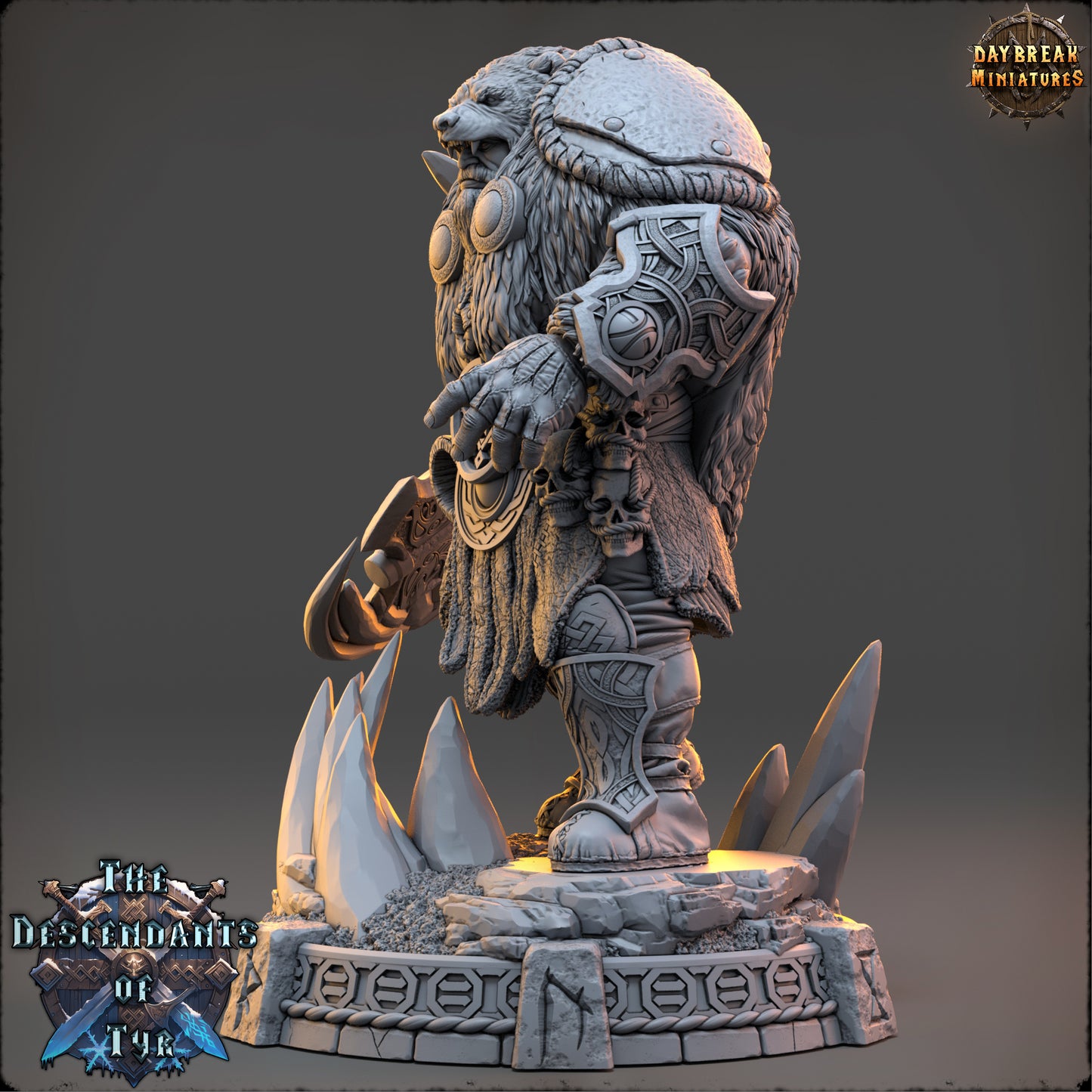 Daybreak Miniatures - Icebjörn Horgast - Northmen, The Descendants of Tyr 2024 December