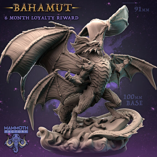 Mammoth Factory -  Bahamut, 35mm Scale