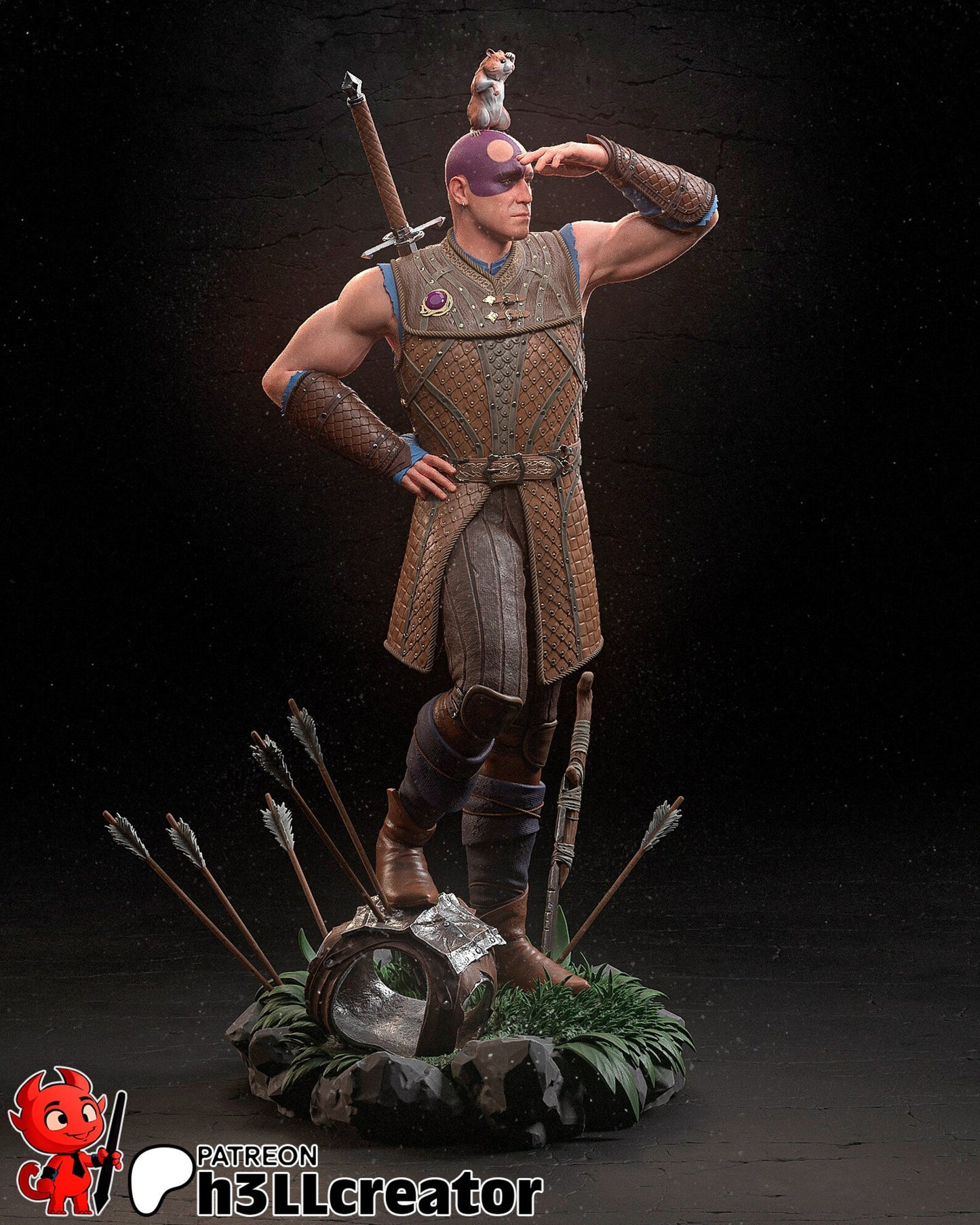 H3LL Creator - Minsc & Boo, Baldurs Gate 3
