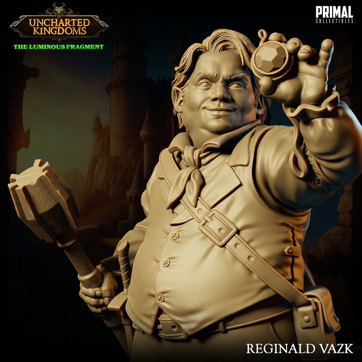 Primal Collectibles - Regis Vazk, Halfing Rogue  - UK The Louminus Fragment 2024 April