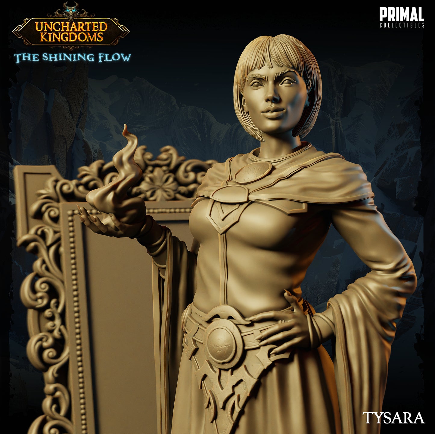 Primal Collectibles - Tysara, Human Wizard - UK The Shining Flow 2024 May