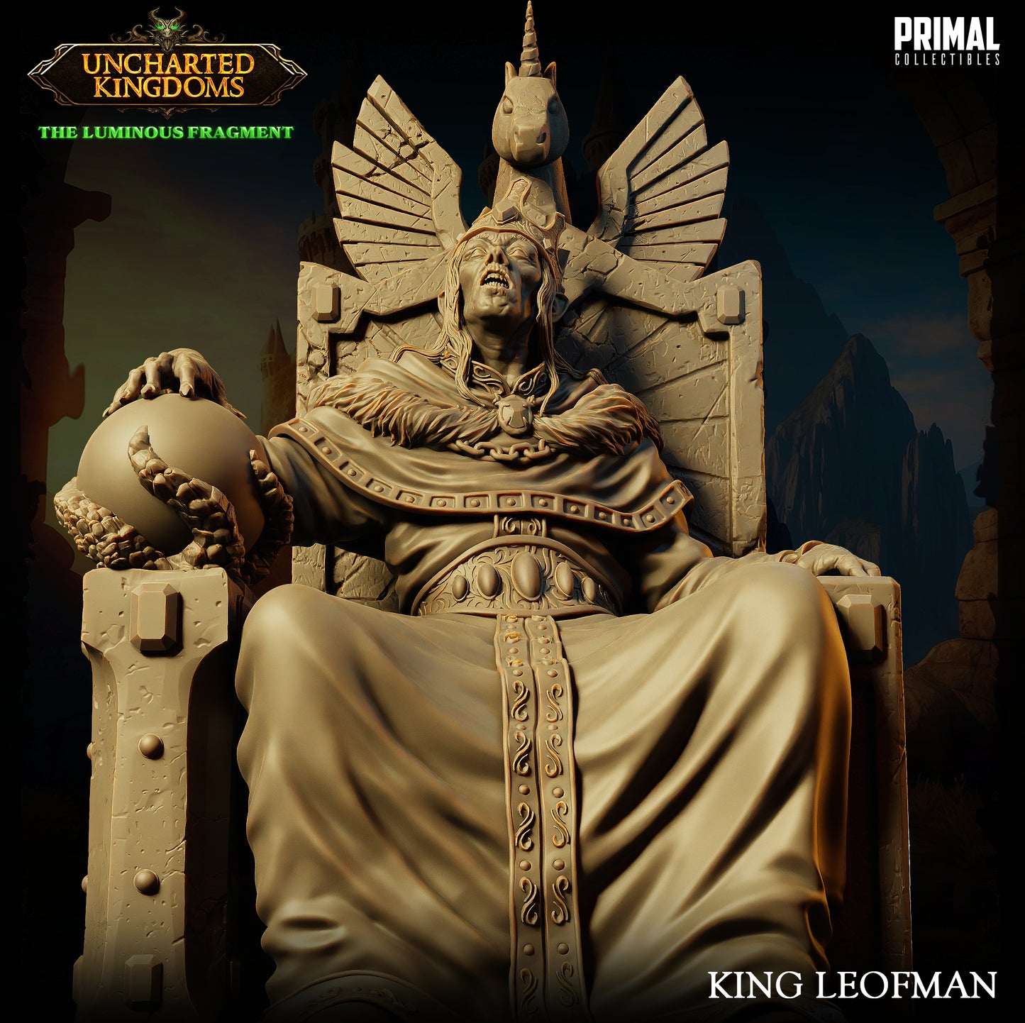 Primal Collectibles - King Leofman - Uncharted Kingodms, The Luminous Fragment 2024 March
