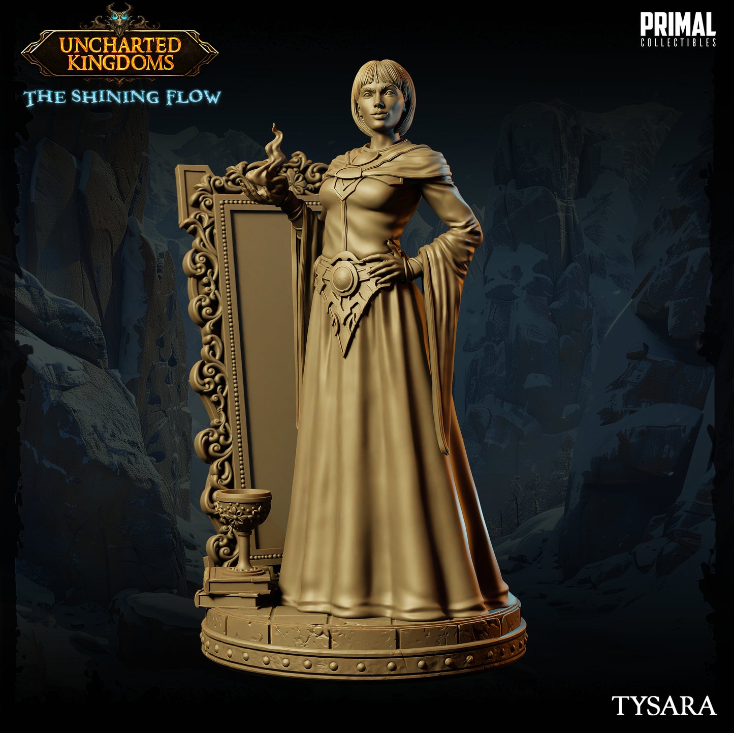 Primal Collectibles - Tysara, Human Wizard - UK The Shining Flow 2024 May