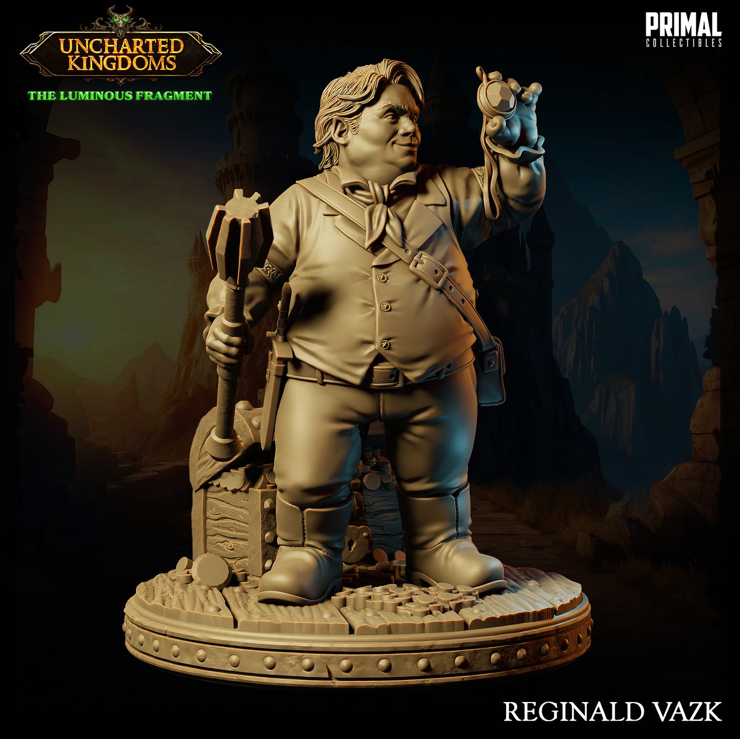 Primal Collectibles - Regis Vazk, Halfing Rogue  - UK The Louminus Fragment 2024 April