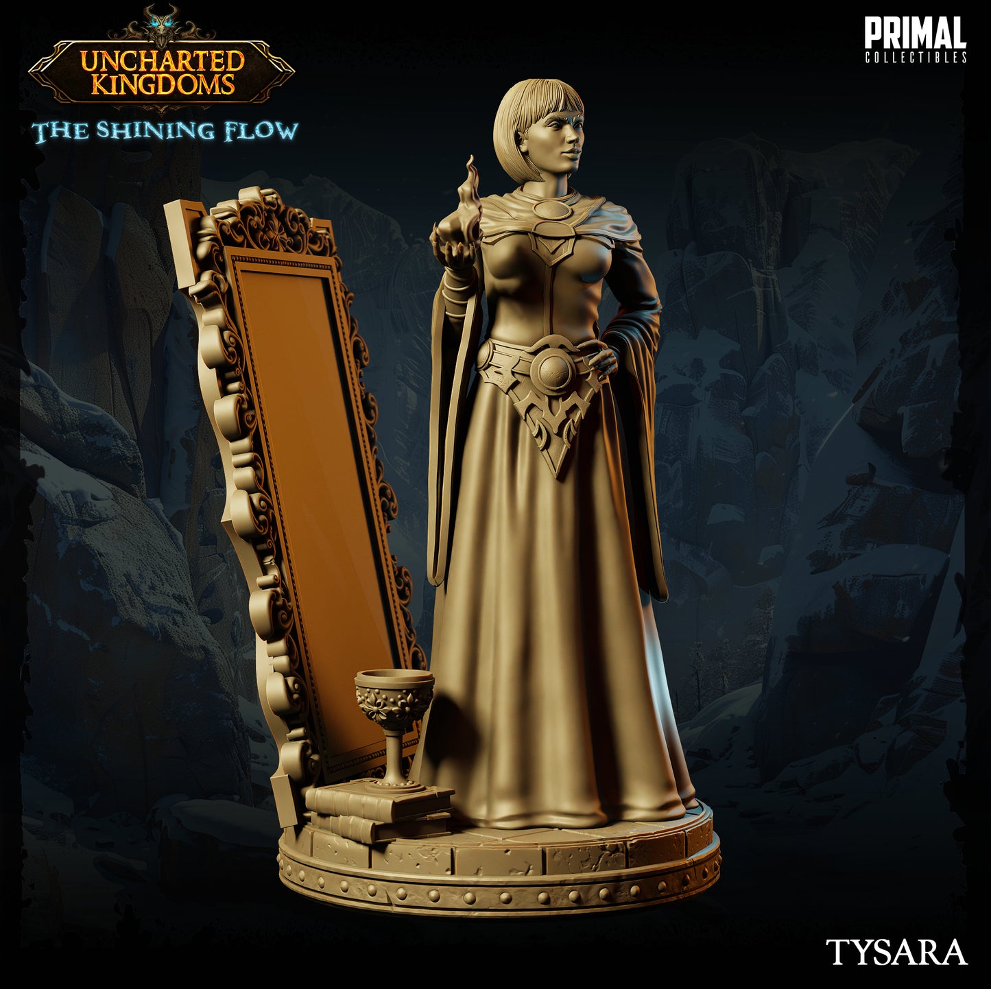 Primal Collectibles - Tysara, Human Wizard - UK The Shining Flow 2024 May