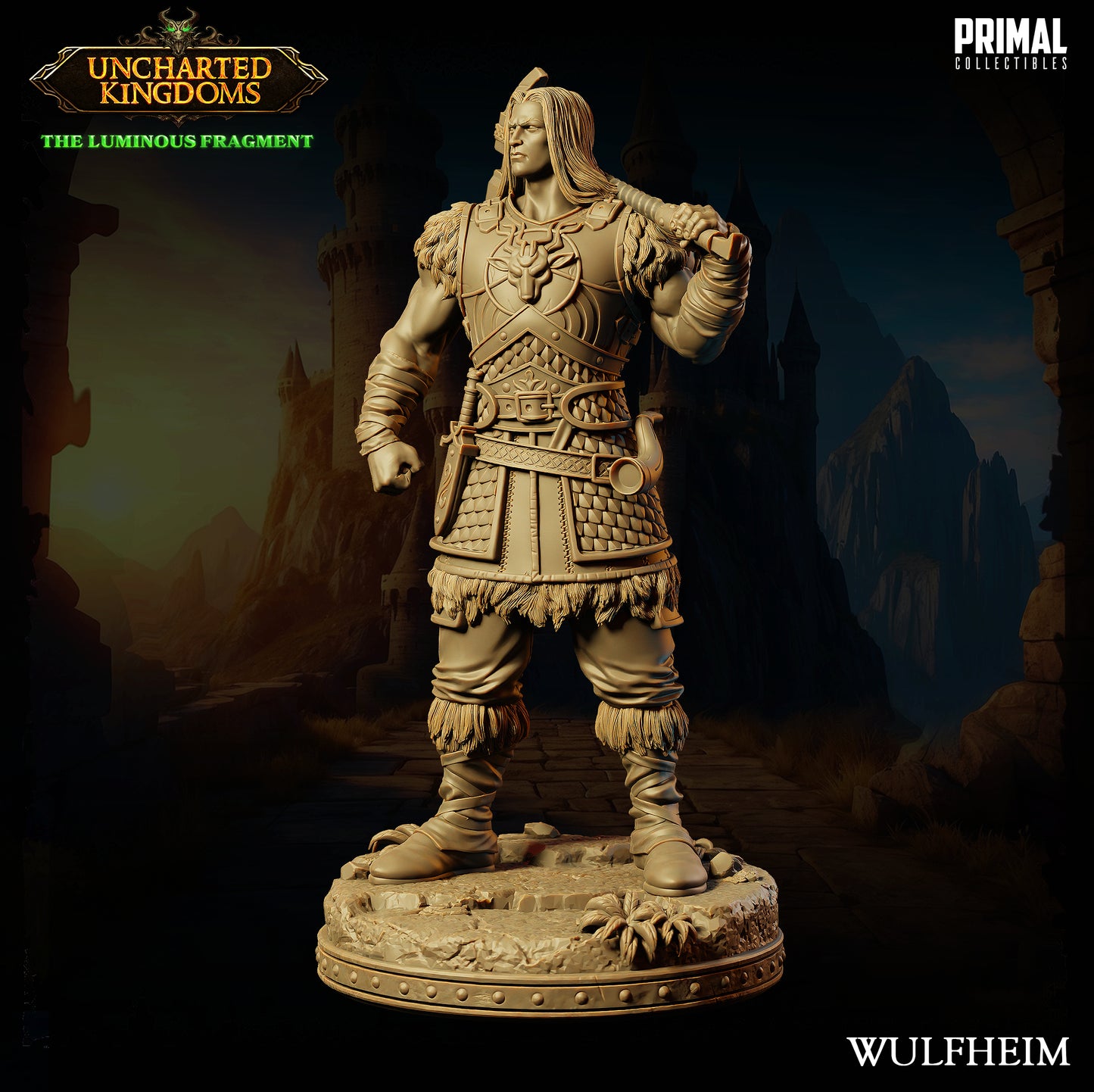 Primal Collectibles - Wulfheim Wulfgar, Human Barbarian - UK The Louminus Fragment 2024 March