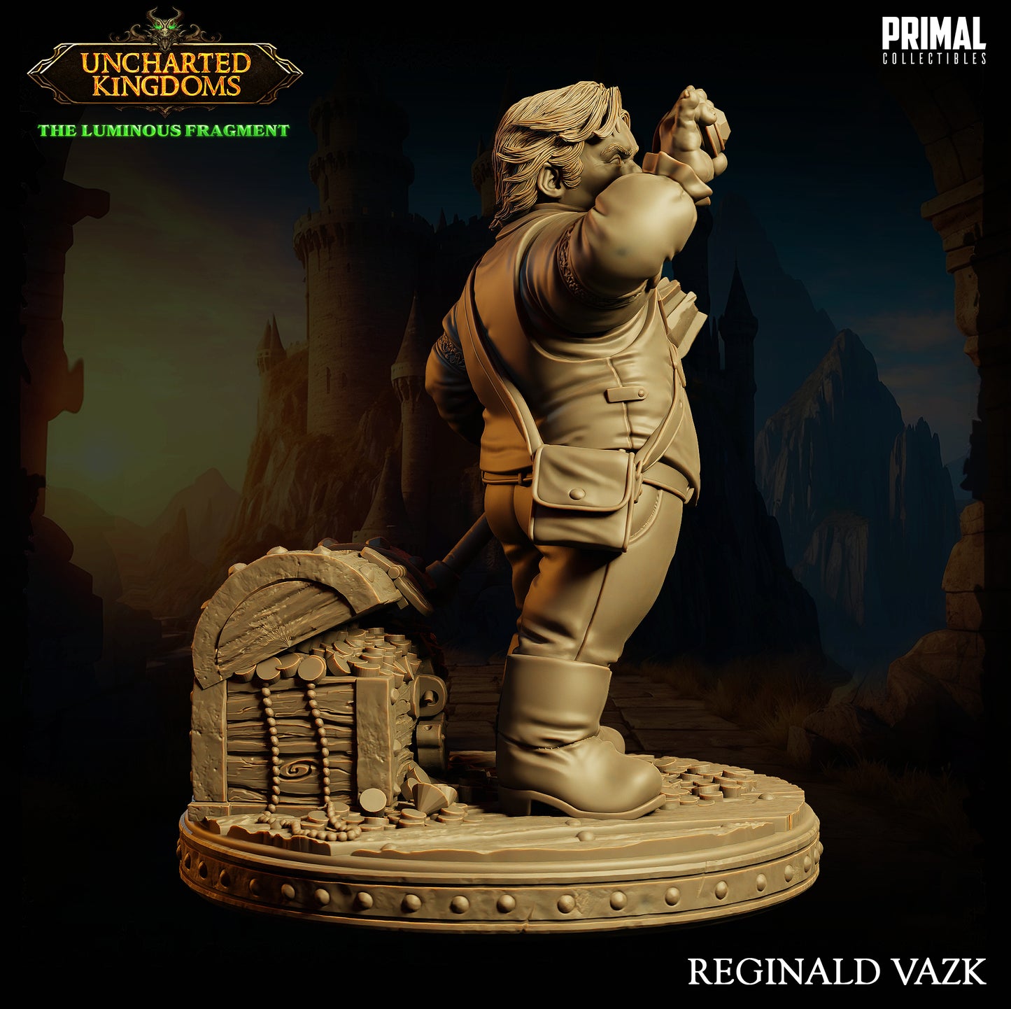 Primal Collectibles - Regis Vazk, Halfing Rogue  - UK The Louminus Fragment 2024 April