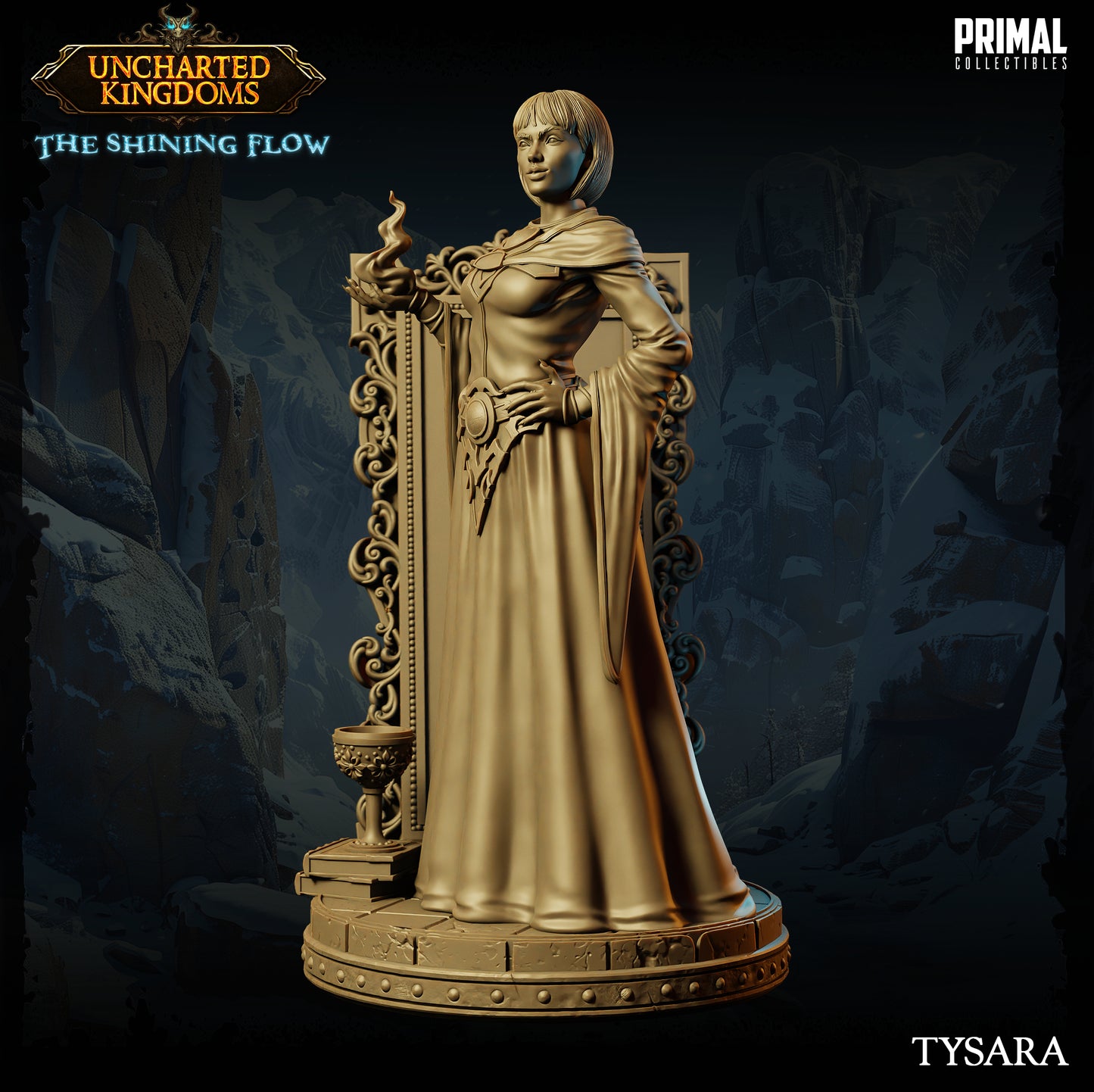 Primal Collectibles - Tysara, Human Wizard - UK The Shining Flow 2024 May