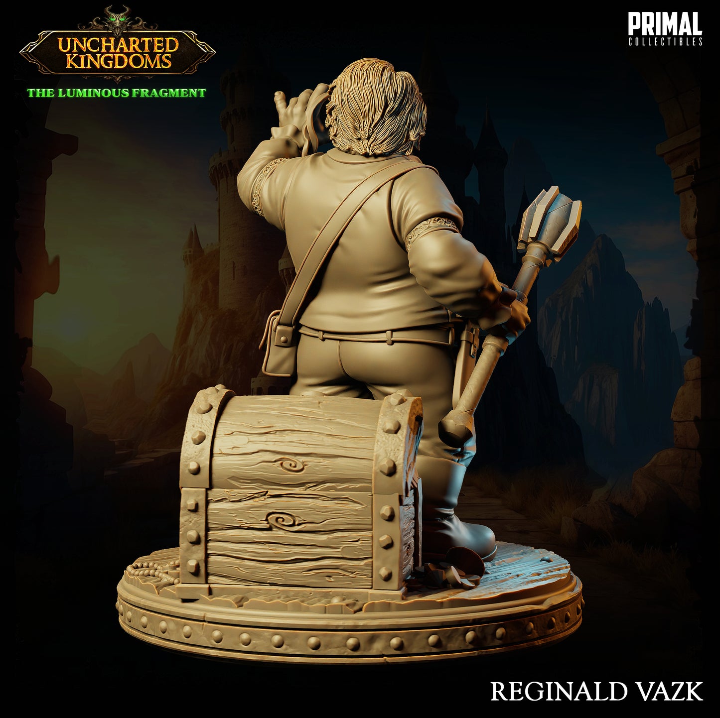 Primal Collectibles - Regis Vazk, Halfing Rogue  - UK The Louminus Fragment 2024 April