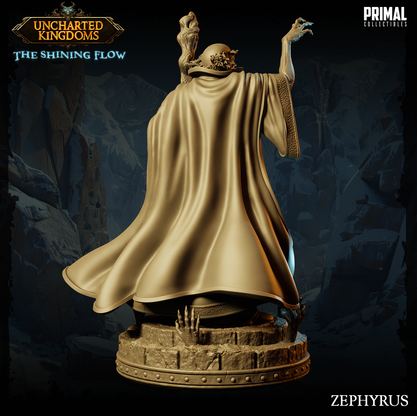 Primal Collectibles - Zephyrus, Human WIzard - UK The Shining Flow 2024 June