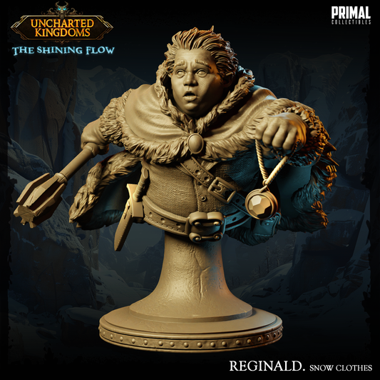 Primal Collectibles - Reginald Snow Clothes, Bust - Uncharted Kingdoms The Shining Flow B 2024 June