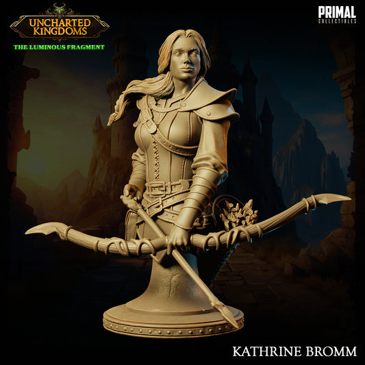 Primal Collectibles - Kathrine Catti-Brie Bust - UK The Louminus Fragment 2024 April