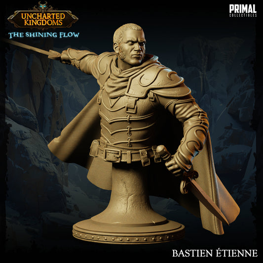 Primal Collectibles - Assassin Bastien Etienne, Bust - Uncharted Kingdoms The Shining Flow A 2024 May