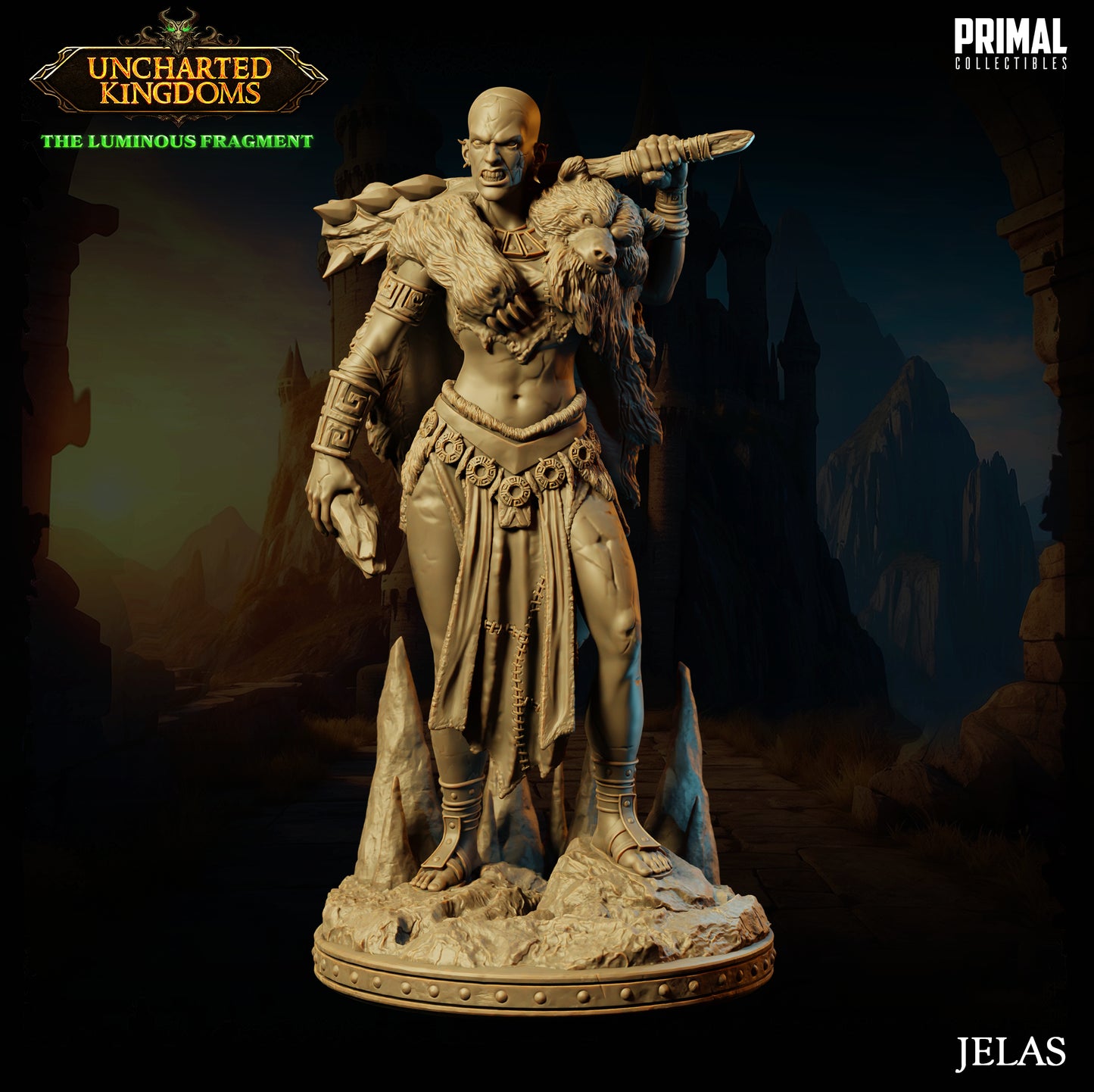 Primal Collectibles - Jelas, Stone Giant - UK The Louminus Fragment 2024 March