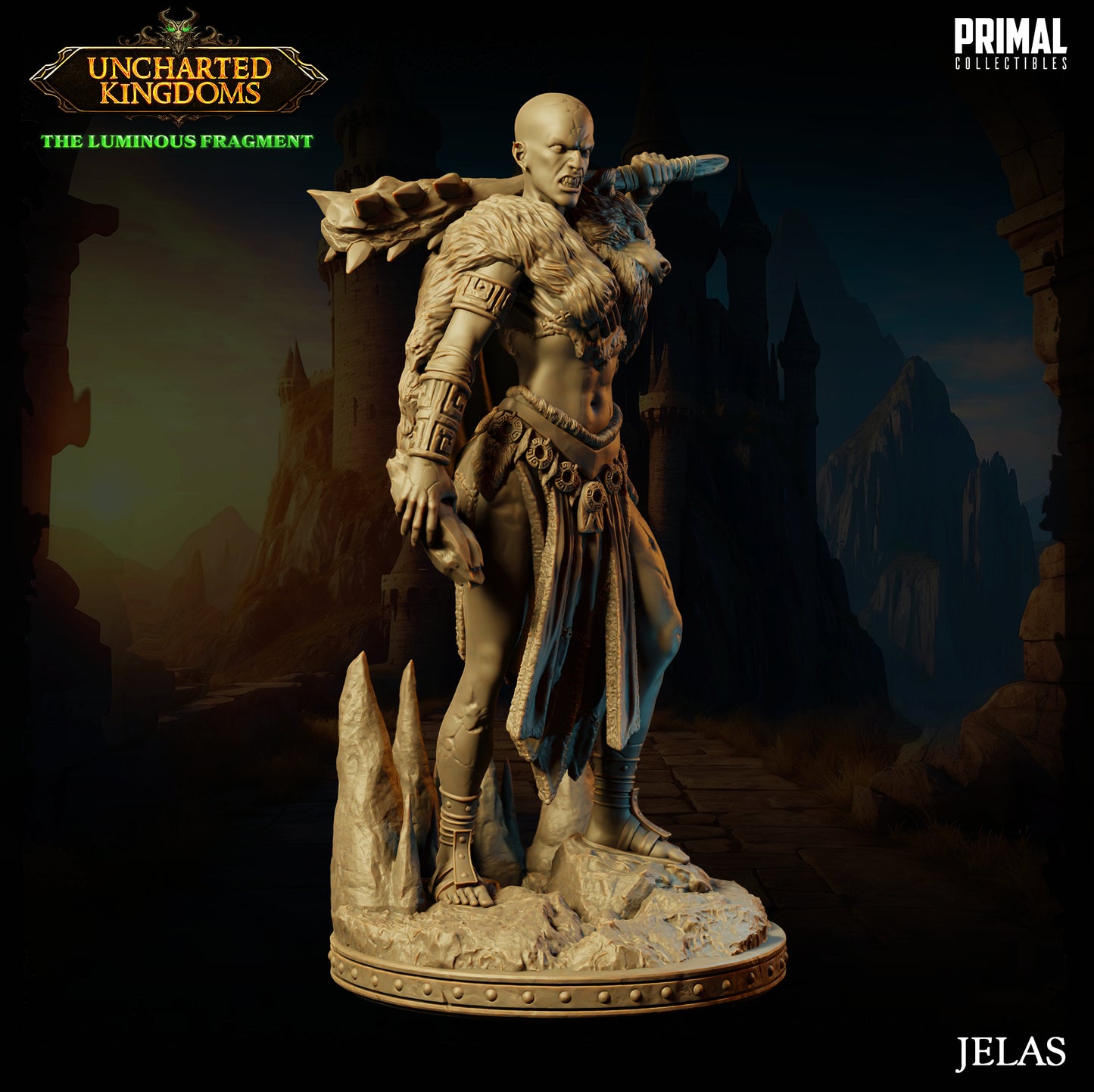 Primal Collectibles - Jelas, Stone Giant - UK The Louminus Fragment 2024 March