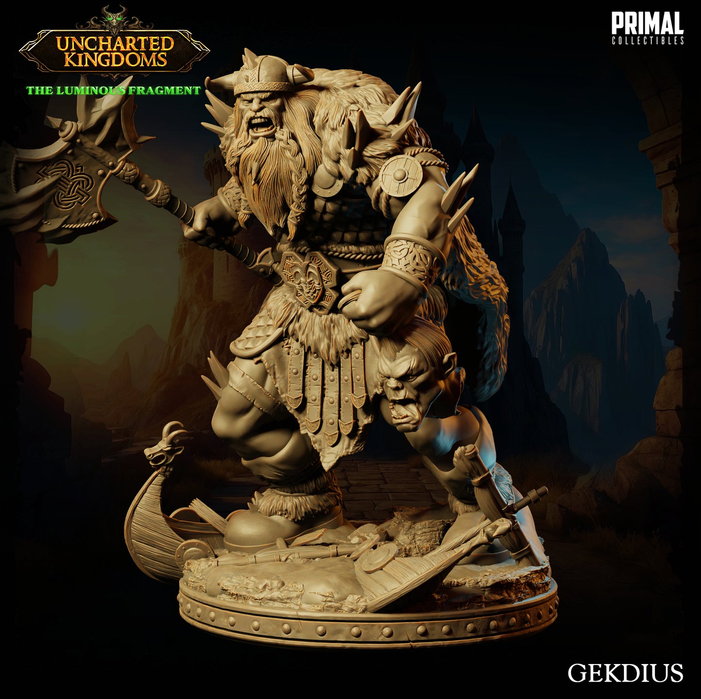 Primal Collectibles - Gekdius, Frost Giant (Huge) - UK The Louminus Fragment 2024 March