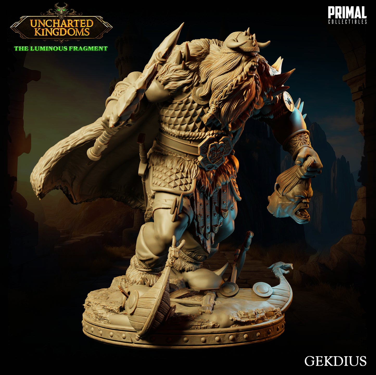 Primal Collectibles - Gekdius, Frost Giant (Huge) - UK The Louminus Fragment 2024 March