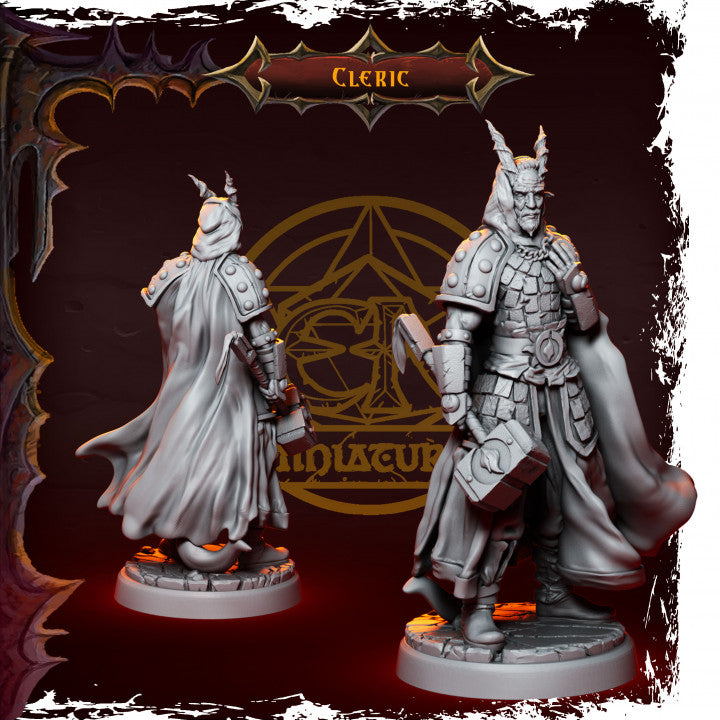 Epic Adventure Miniatures - Infernal Tiefling Heroes 35mm