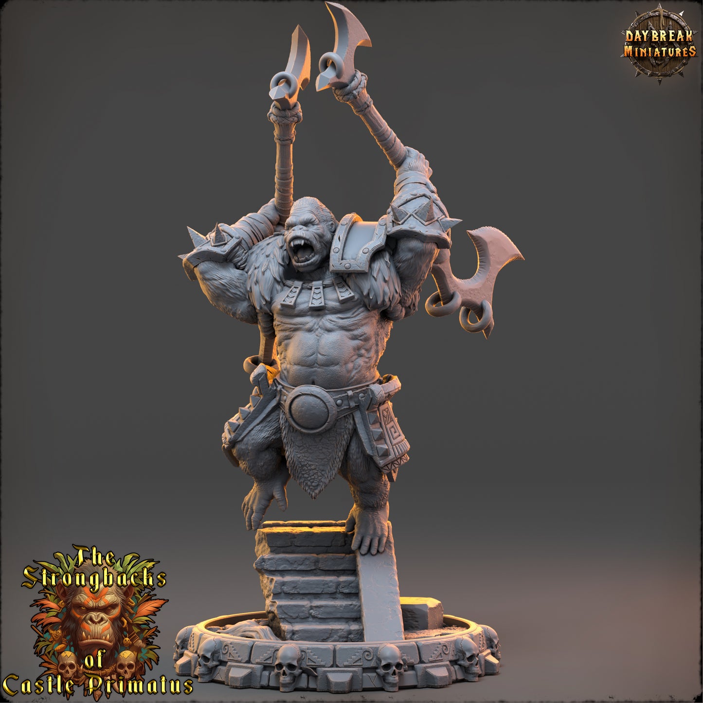 Daybreak Miniatures - Kael Ithron - The Strongbacks of Castle Primatus 2024 November