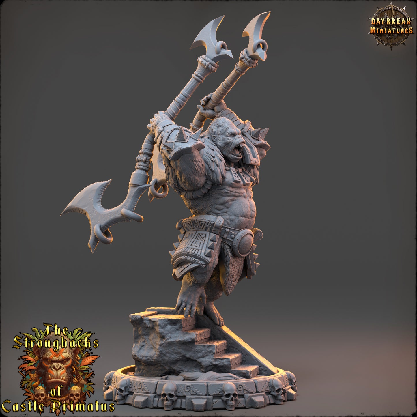 Daybreak Miniatures - Kael Ithron - The Strongbacks of Castle Primatus 2024 November