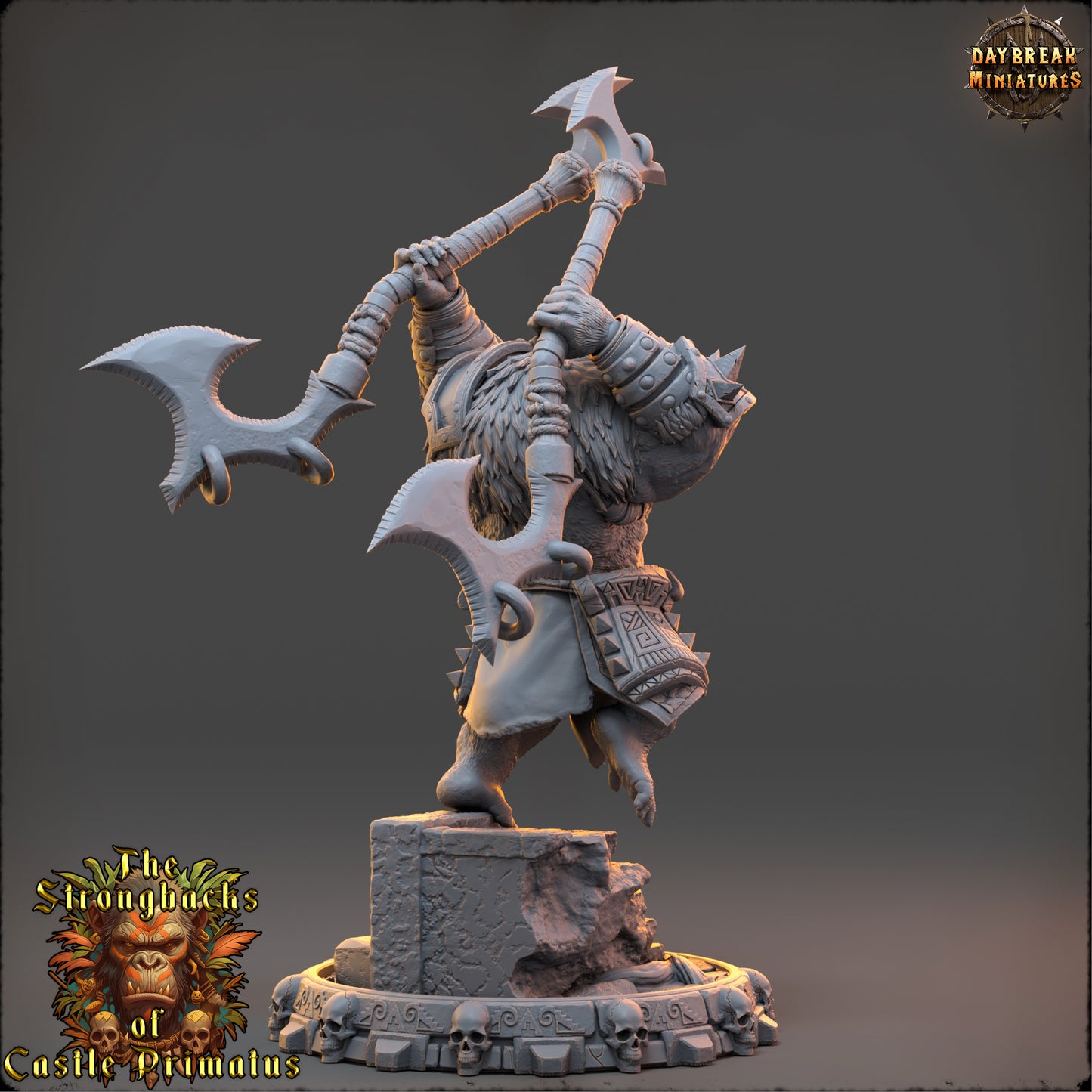 Daybreak Miniatures - Kael Ithron - The Strongbacks of Castle Primatus 2024 November