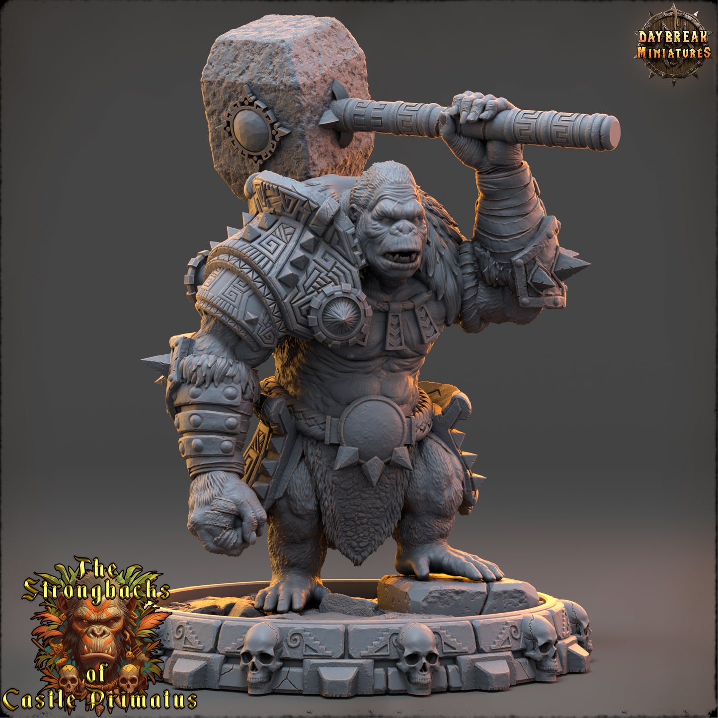 Daybreak Miniatures - Krogar Ashryn - The Strongbacks of Castle Primatus 2024 November