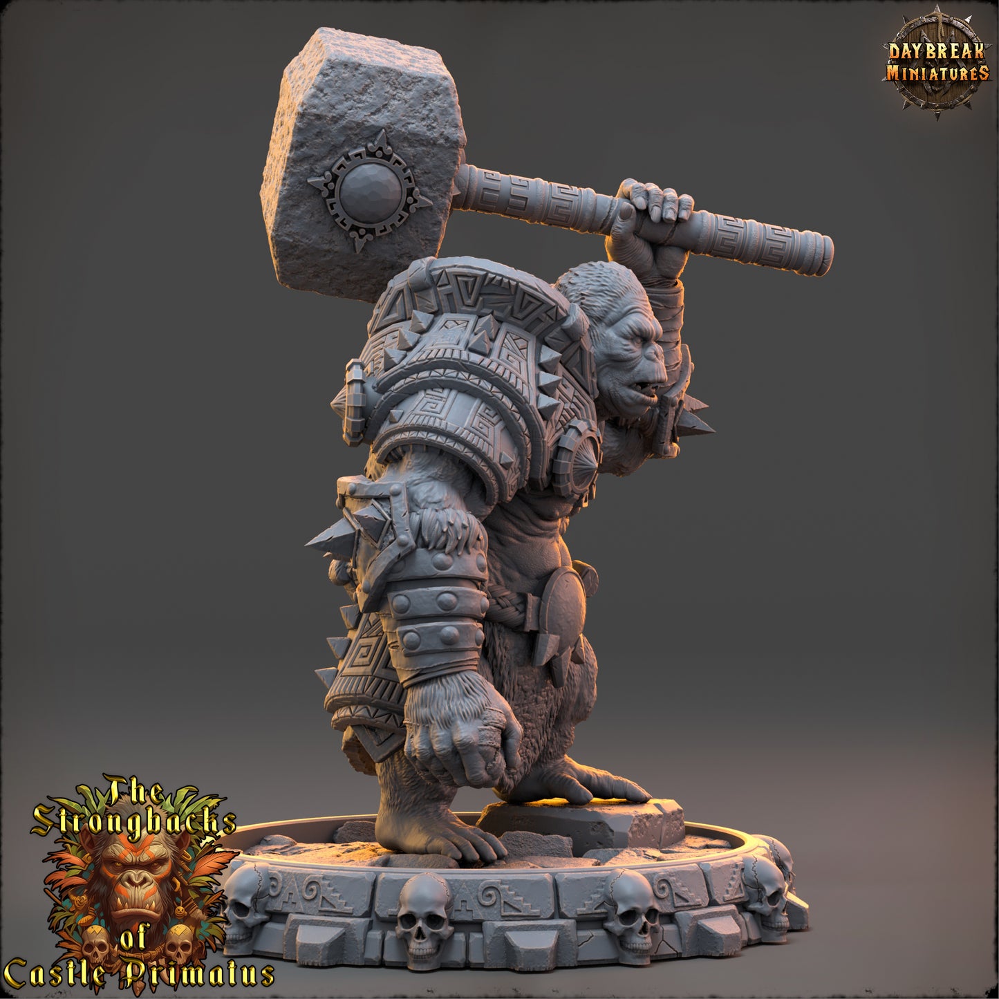 Daybreak Miniatures - Krogar Ashryn - The Strongbacks of Castle Primatus 2024 November