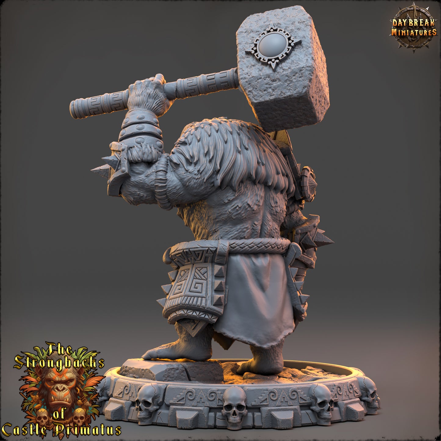 Daybreak Miniatures - Krogar Ashryn - The Strongbacks of Castle Primatus 2024 November