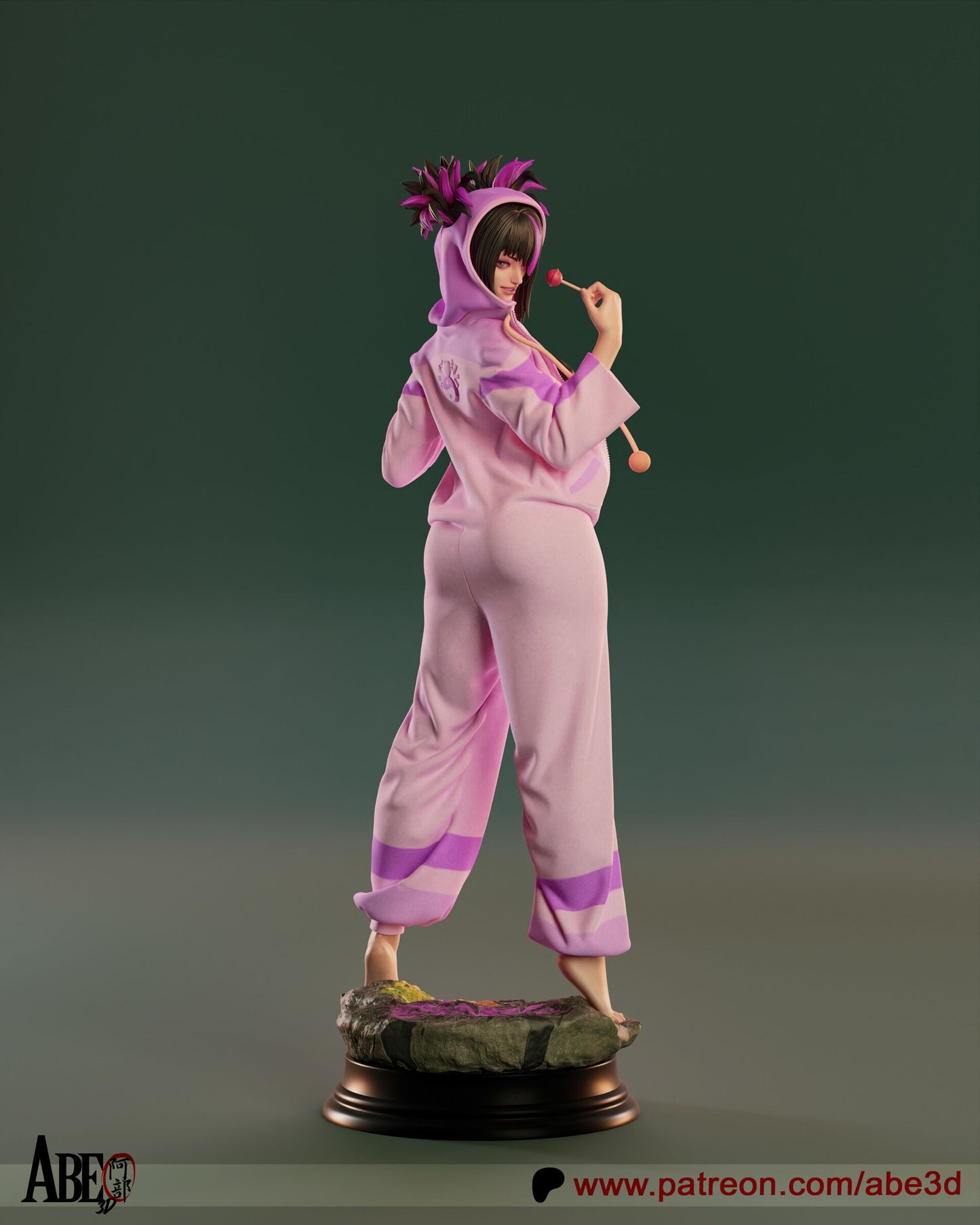 ABE3D -  Juri Han Pajamas, Street Fighter