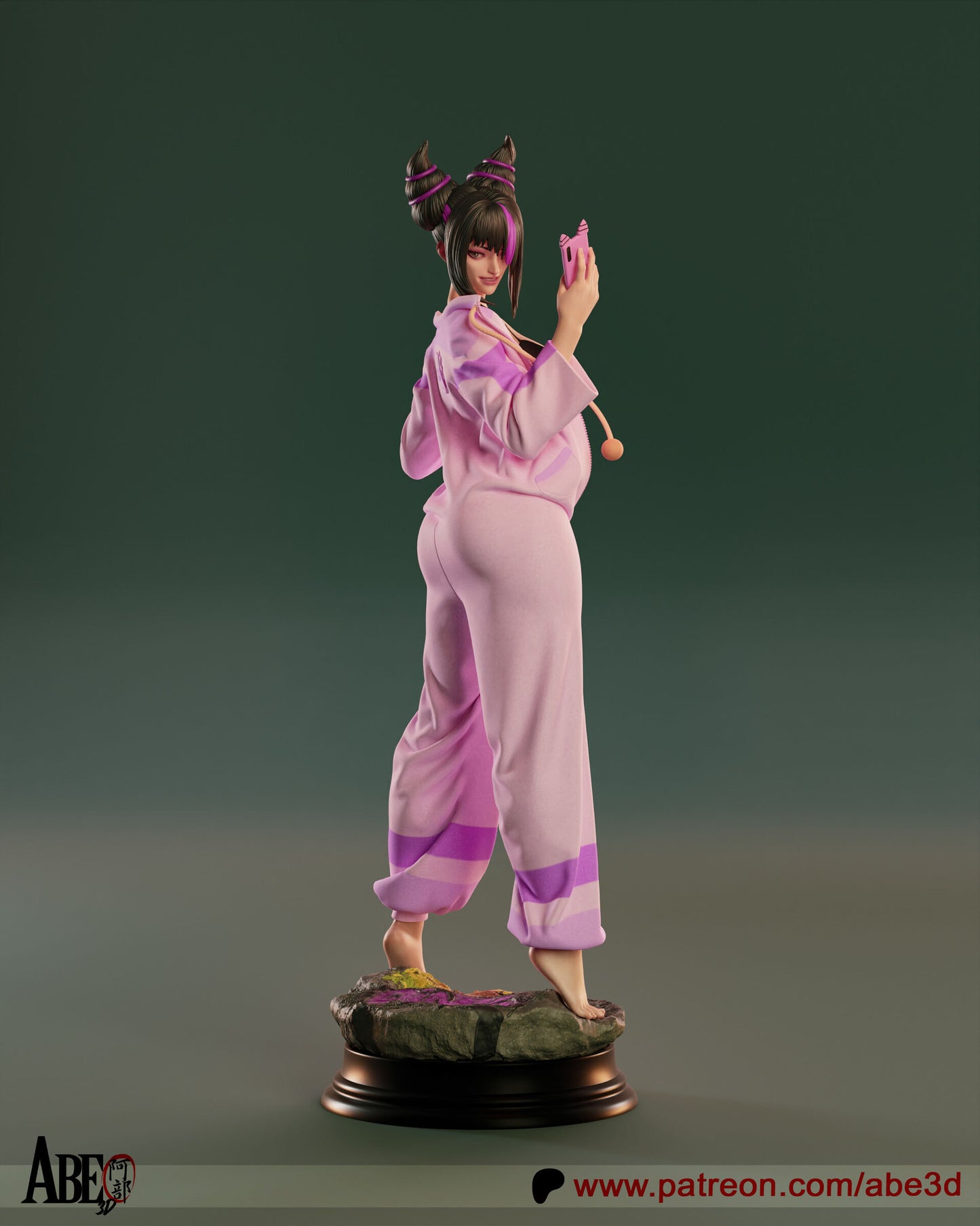 ABE3D -  Juri Han Pajamas, Street Fighter