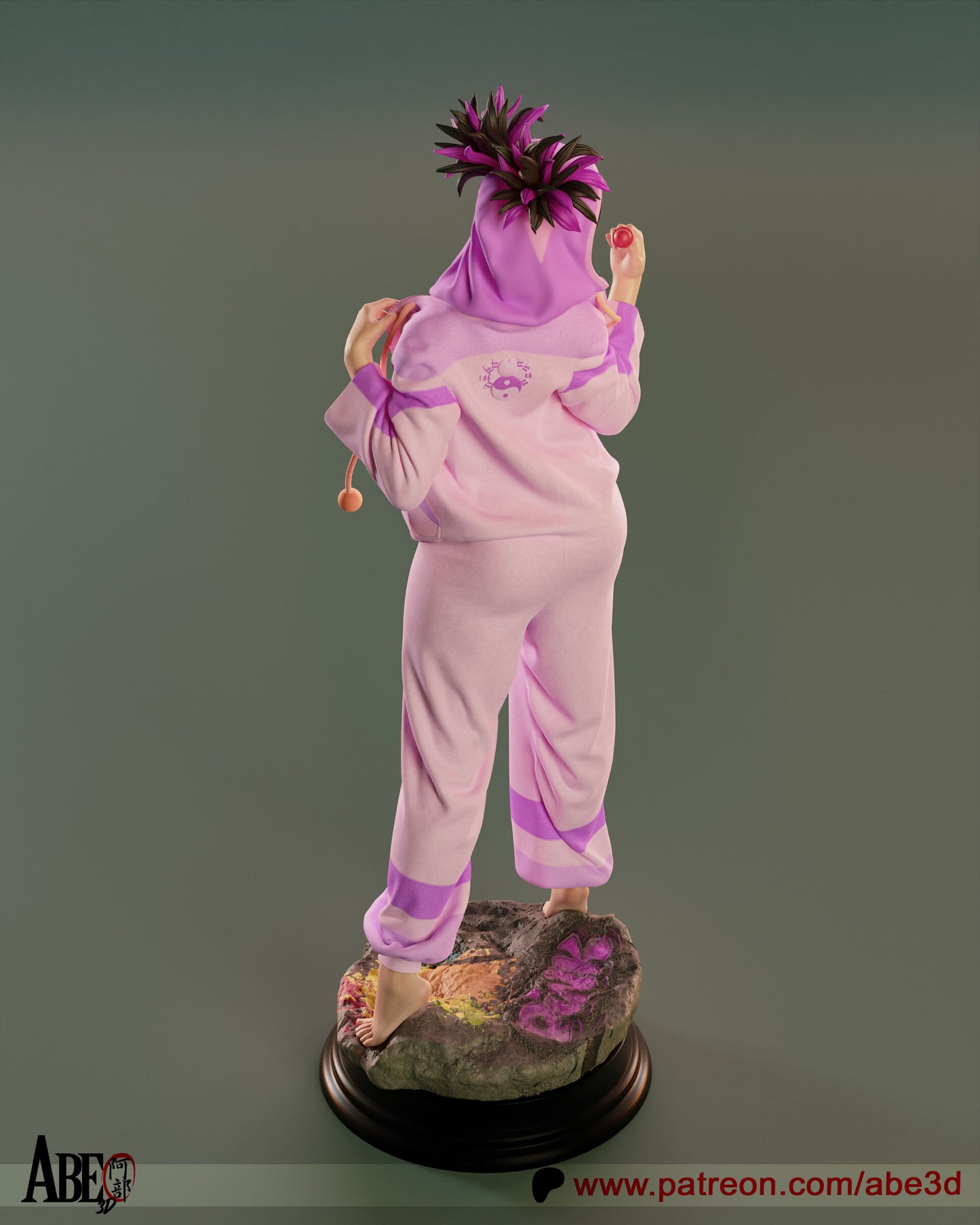 ABE3D -  Juri Han Pajamas, Street Fighter
