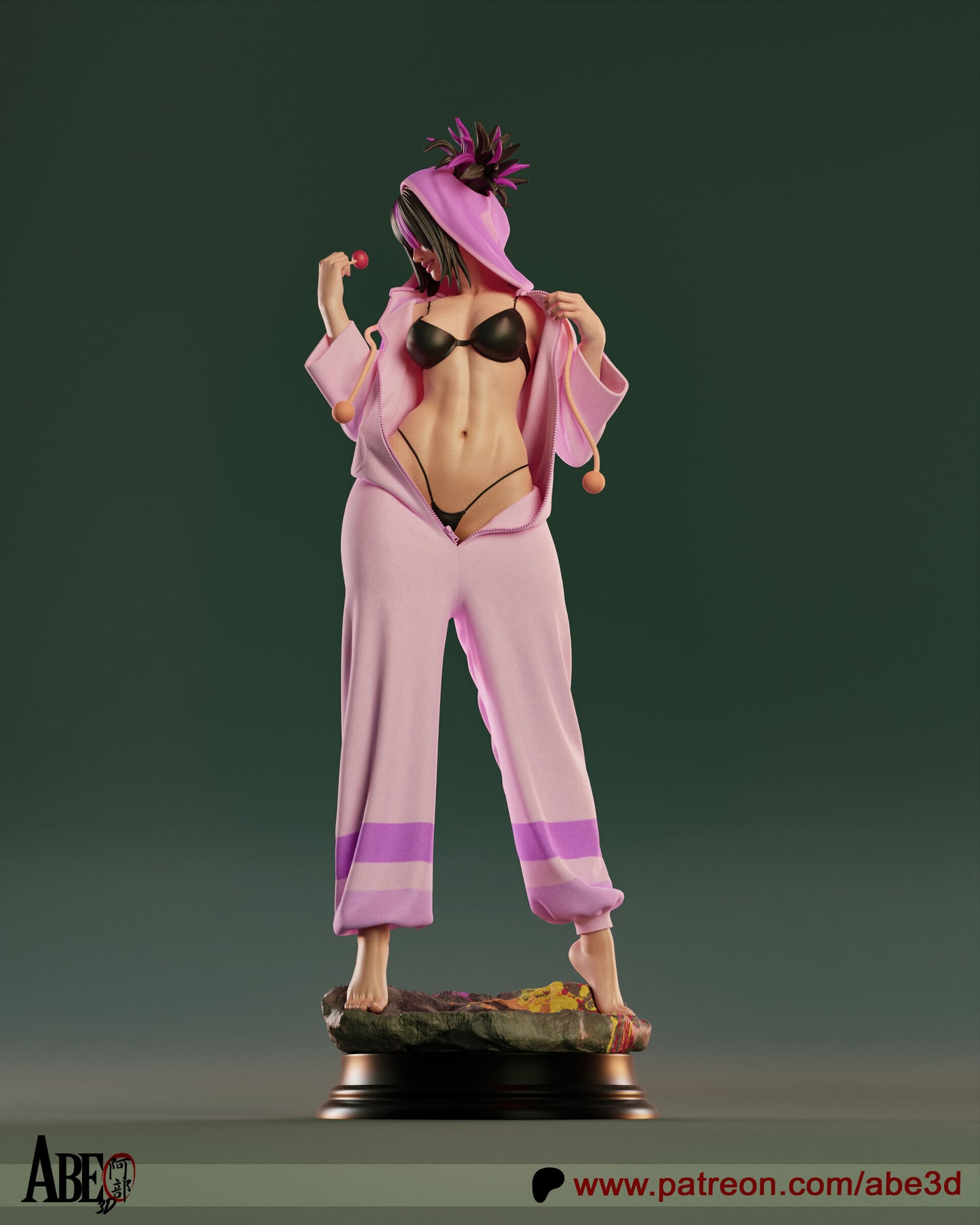 ABE3D -  Juri Han Pajamas, Street Fighter