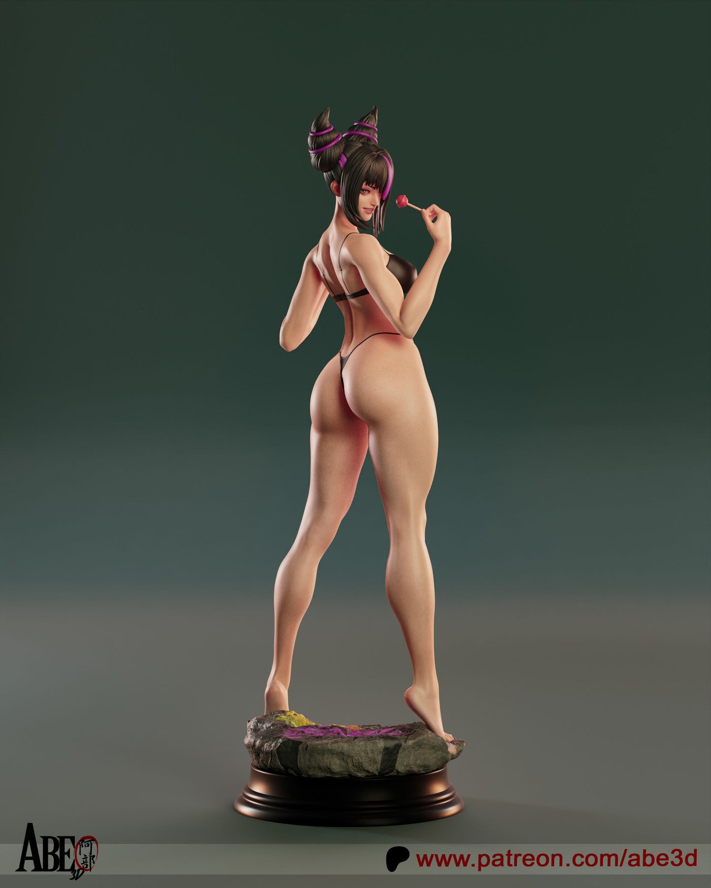 ABE3D -  Juri Han Pajamas, Street Fighter