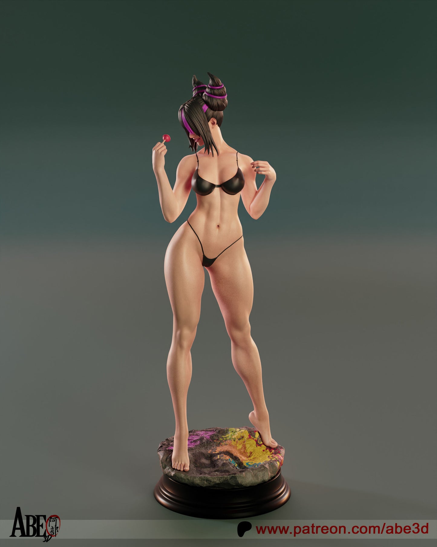ABE3D -  Juri Han Pajamas, Street Fighter