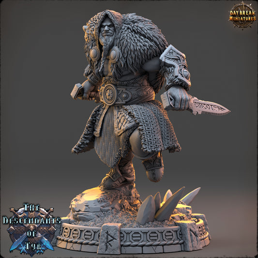 Daybreak Miniatures - Leif Ashwarden - Northmen - The Descendants of Tyr 2024 December