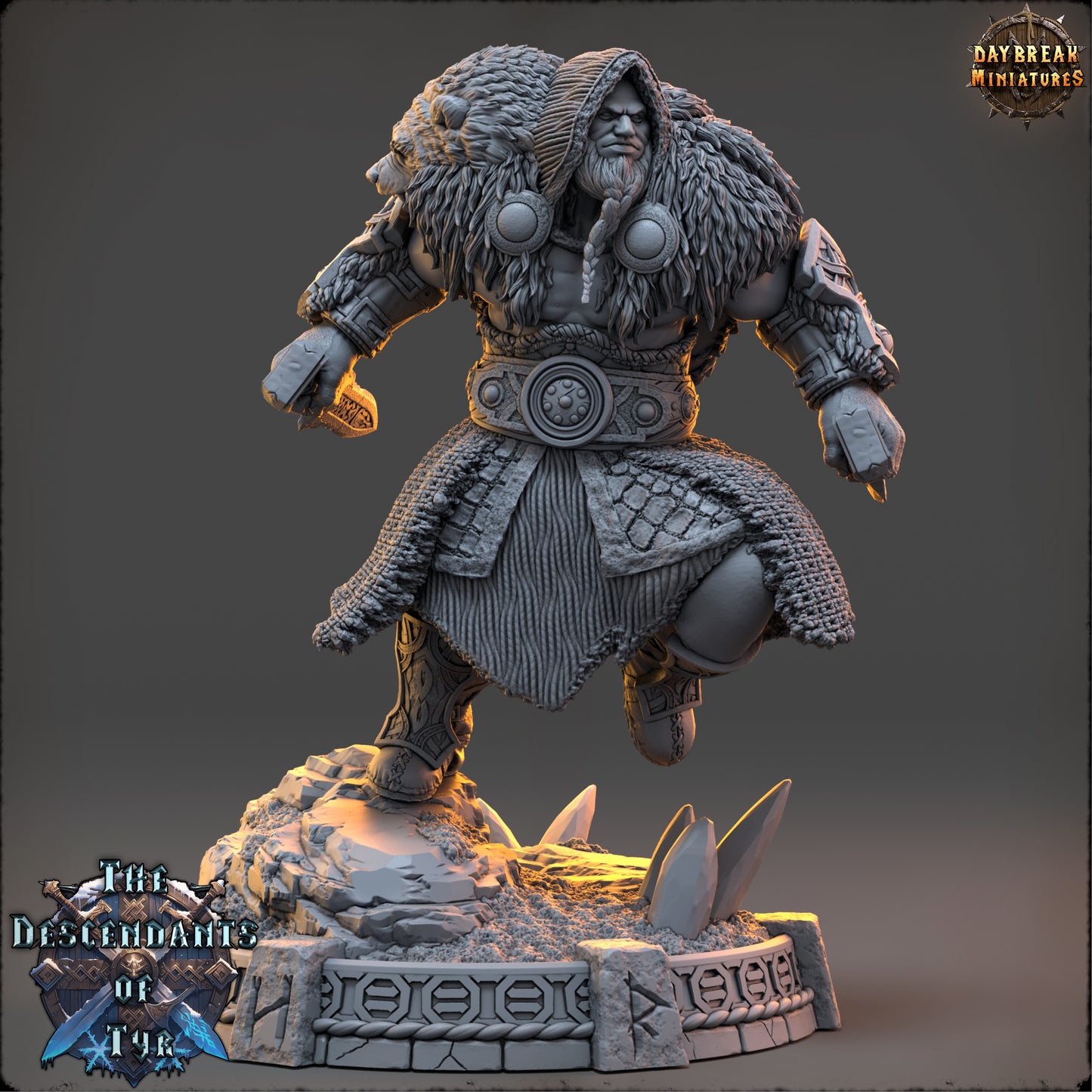 Daybreak Miniatures - Leif Ashwarden - Northmen, The Descendants of Tyr 2024 December