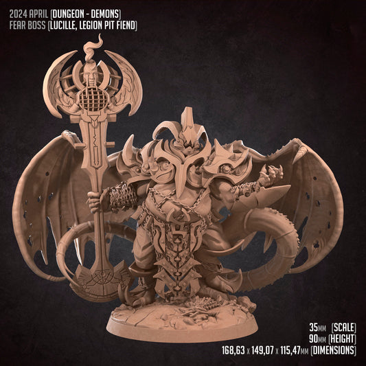 Bite the Bullet - Lucille, Legion Pit Fiend (Fear Boss) - Dungeon Demons 2024 April