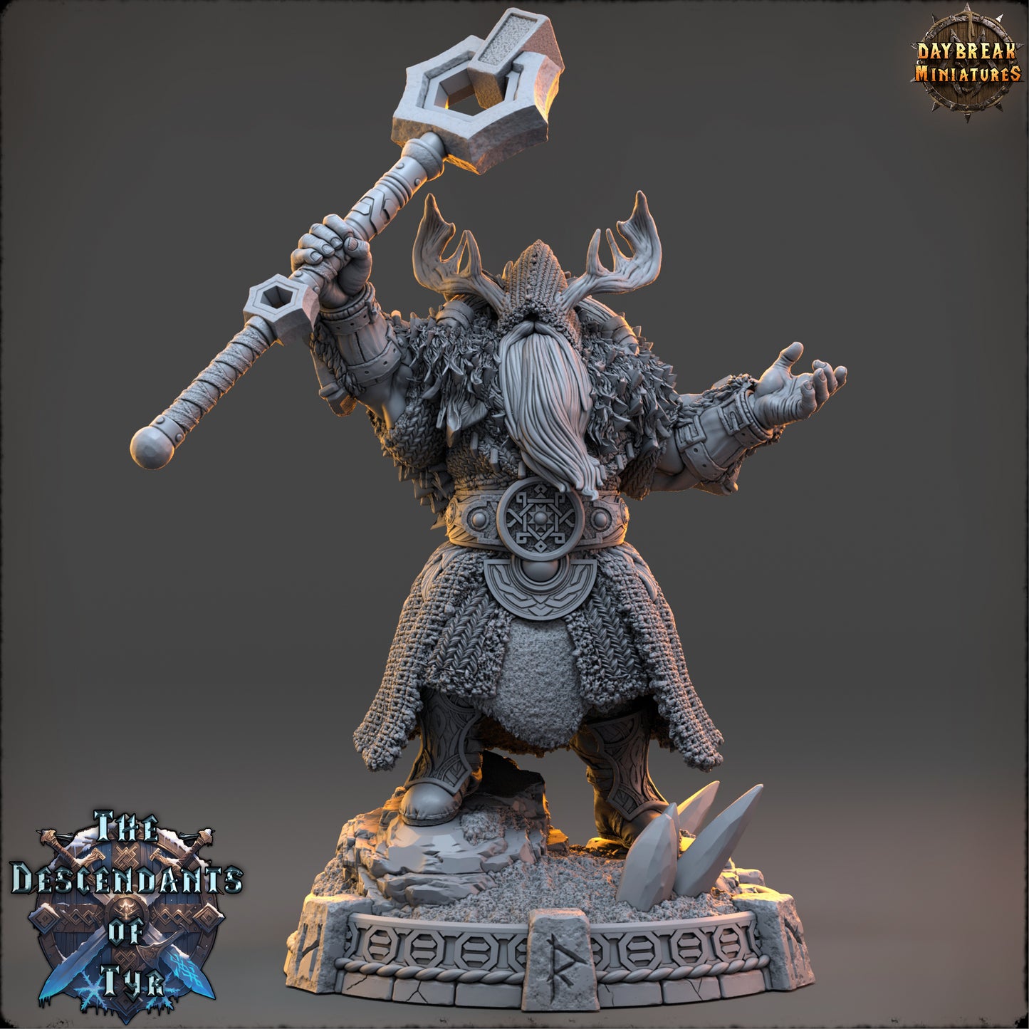 Daybreak Miniatures - Master Edric Stoneglow - Northmen, The Descendants of Tyr 2024 December