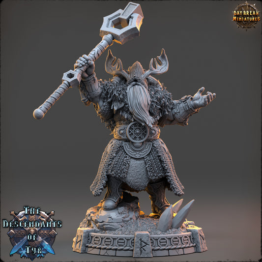 Daybreak Miniatures - Master Edric Stoneglow - Northmen, The Descendants of Tyr 2024 December