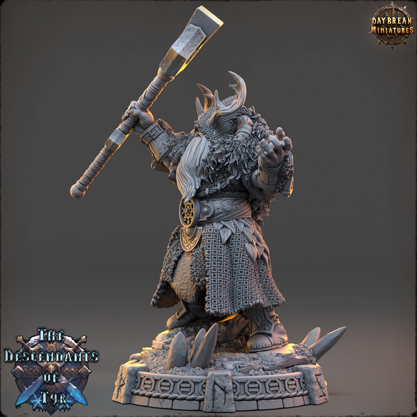 Daybreak Miniatures - Master Edric Stoneglow - Northmen, The Descendants of Tyr 2024 December