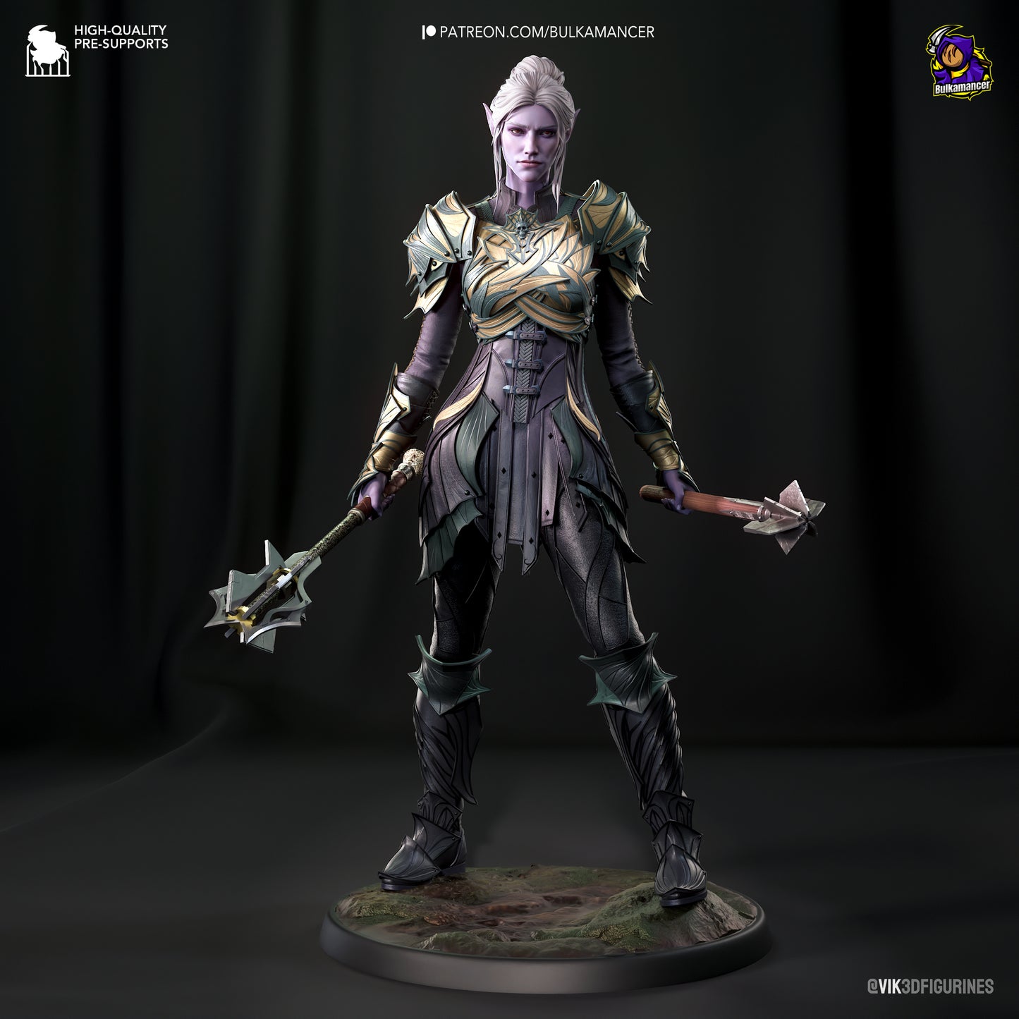 Bulkamancer - Minthara, Drow Cleric - Baldurs Gate 3