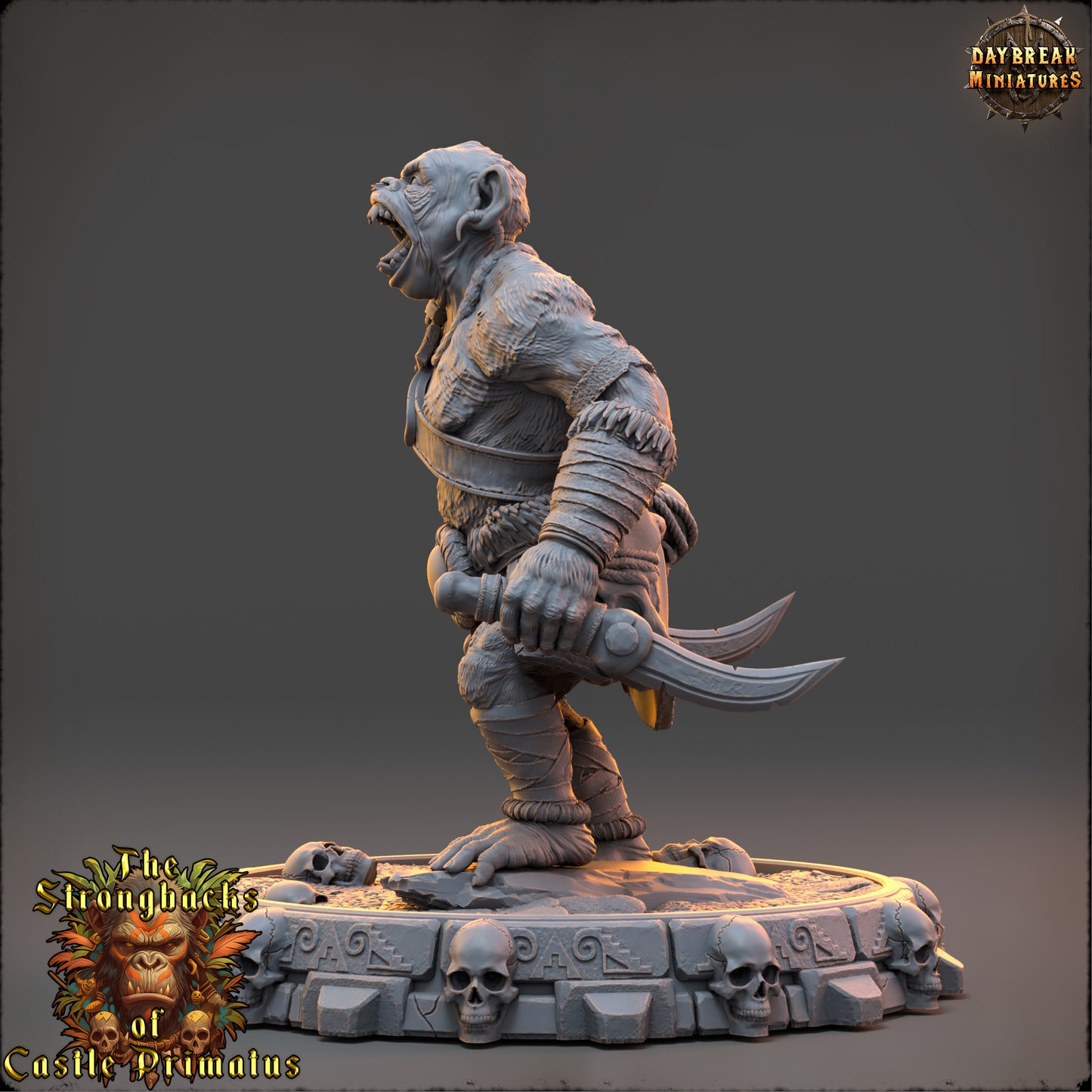 Daybreak Miniatures - Mogar Stonemir - The Strongbacks of Castle Primatus 2024 November