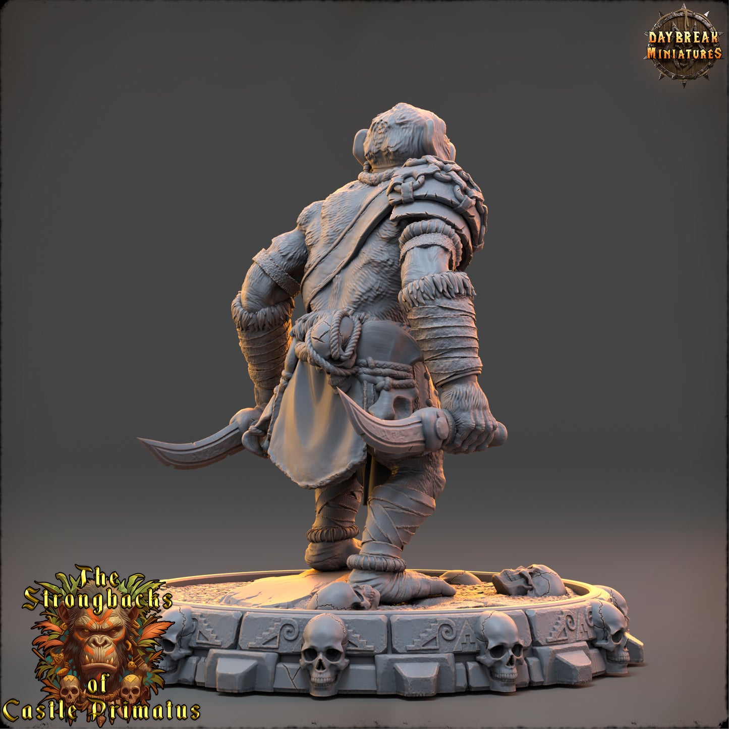 Daybreak Miniatures - Mogar Stonemir - The Strongbacks of Castle Primatus 2024 November