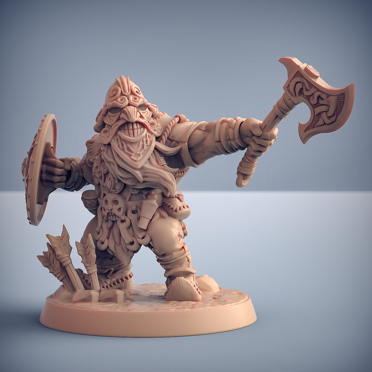 Artisan Guild - Dwarven Mountaineers of Skutagaard 2022 April Release 35mm