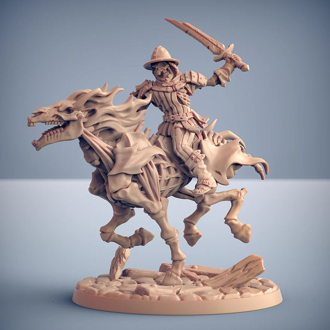 Artisan Guild - Old Burg Skeleton Nightmare Rider A - Old Burg Fallen Ones 2021 February